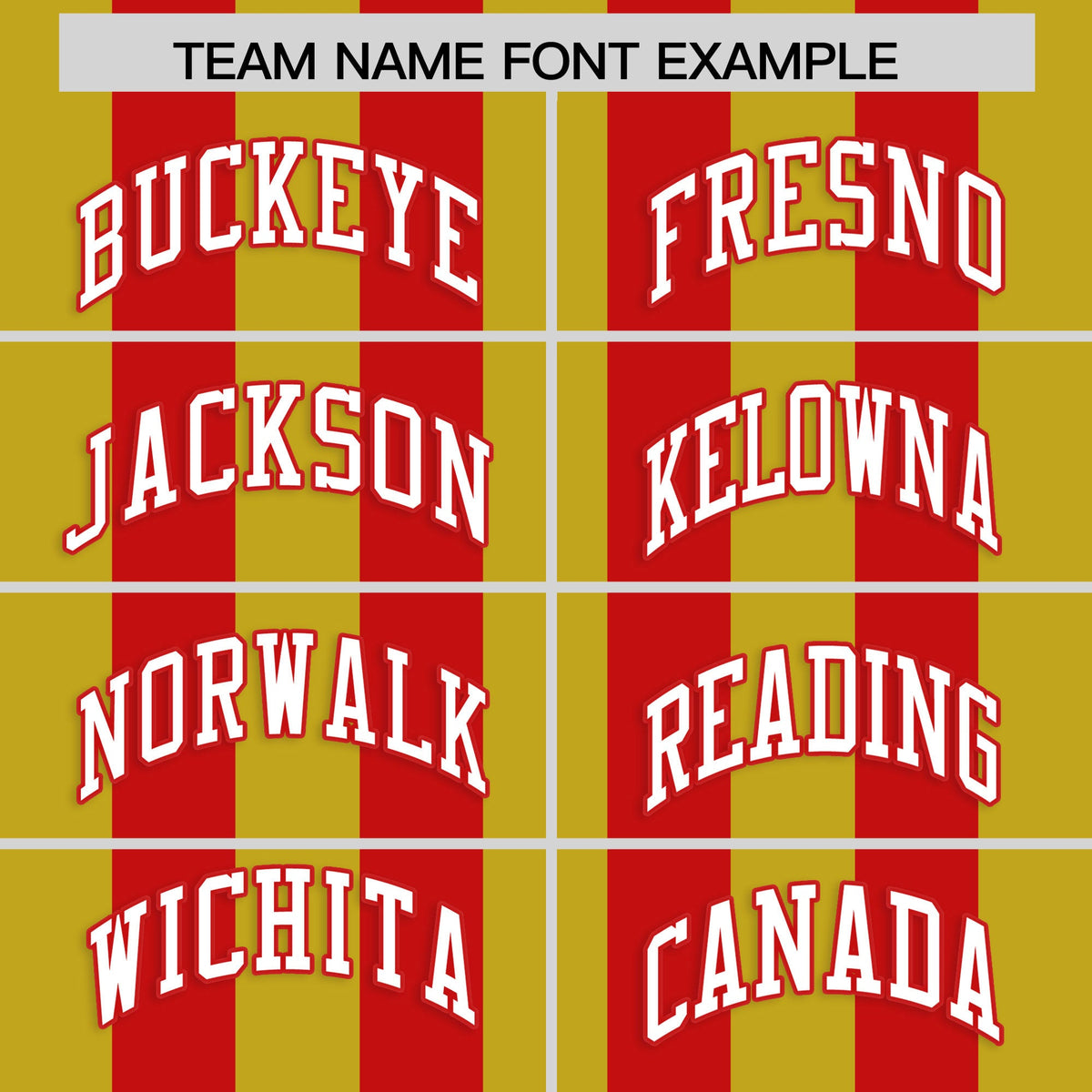 Custom Red Old Gold Vertical Stripes Design Performance Polo Shirt