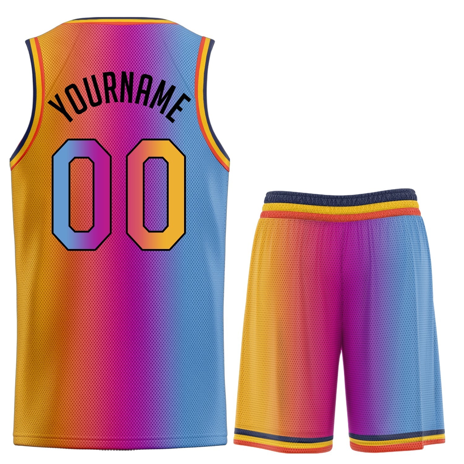 Custom Neon Green White-Navy Classic kits Sports Uniform Basketball Jersey| KXKSHOP