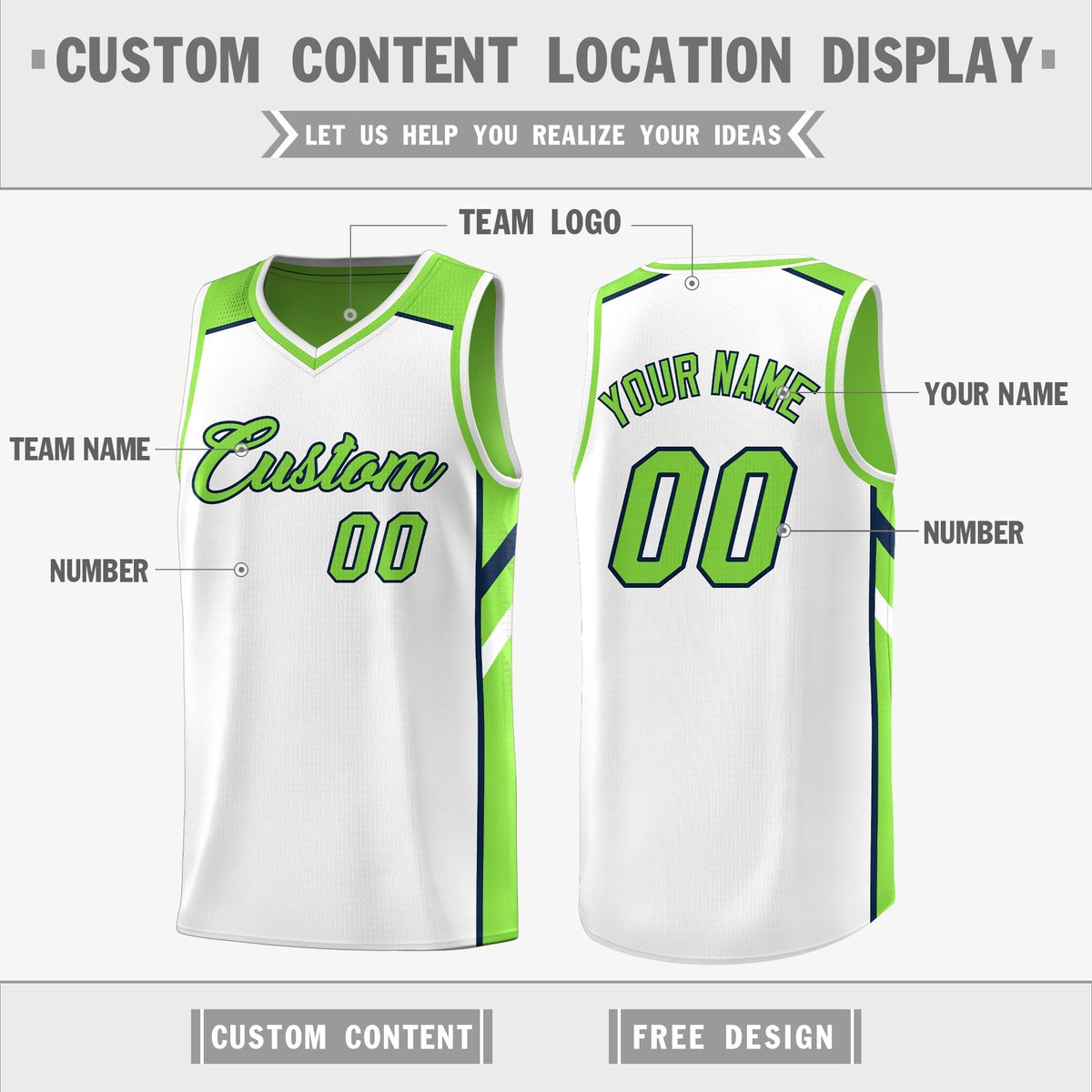 Custom Royal White-Yellow Double Side Tops Fashion Basketball Jersey | KXKSHOP