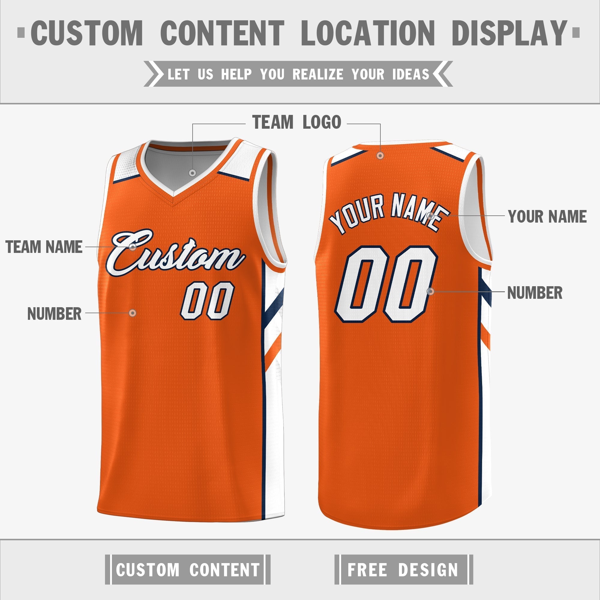 Custom Royal White-Yellow Double Side Tops Fashion Basketball Jersey | KXKSHOP