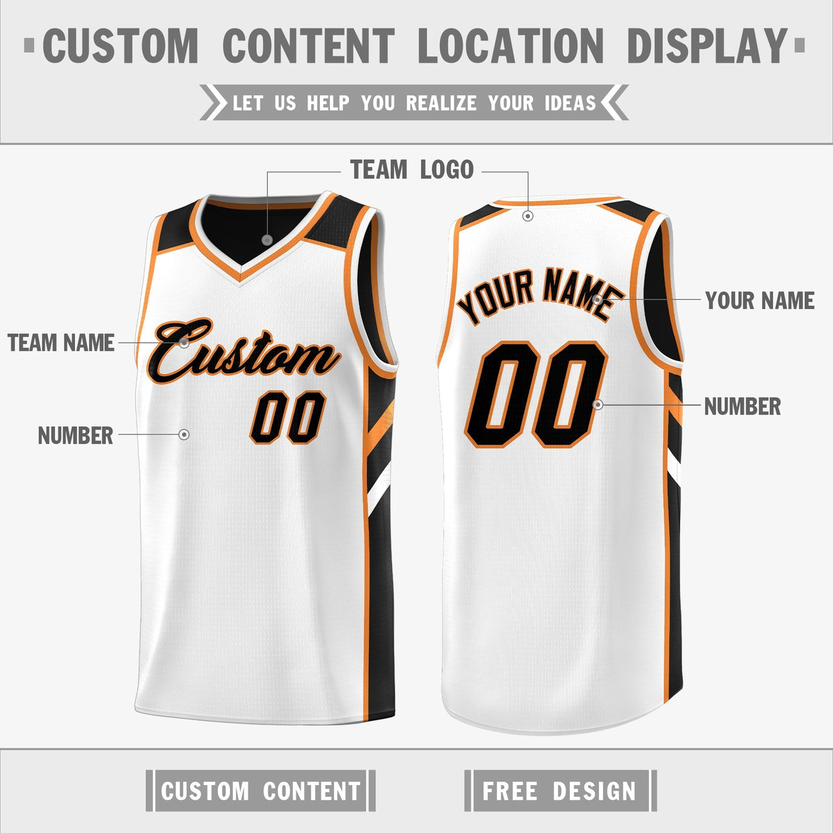 Custom Royal White-Yellow Double Side Tops Fashion Basketball Jersey | KXKSHOP