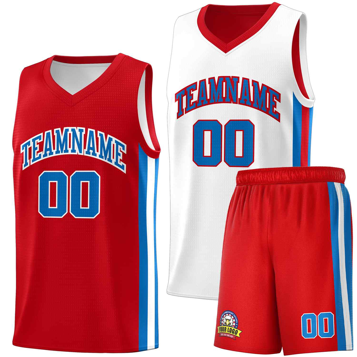 Custom White Orange-Yellow Double Side kits Men Basketball Jersey|KXKSHOP