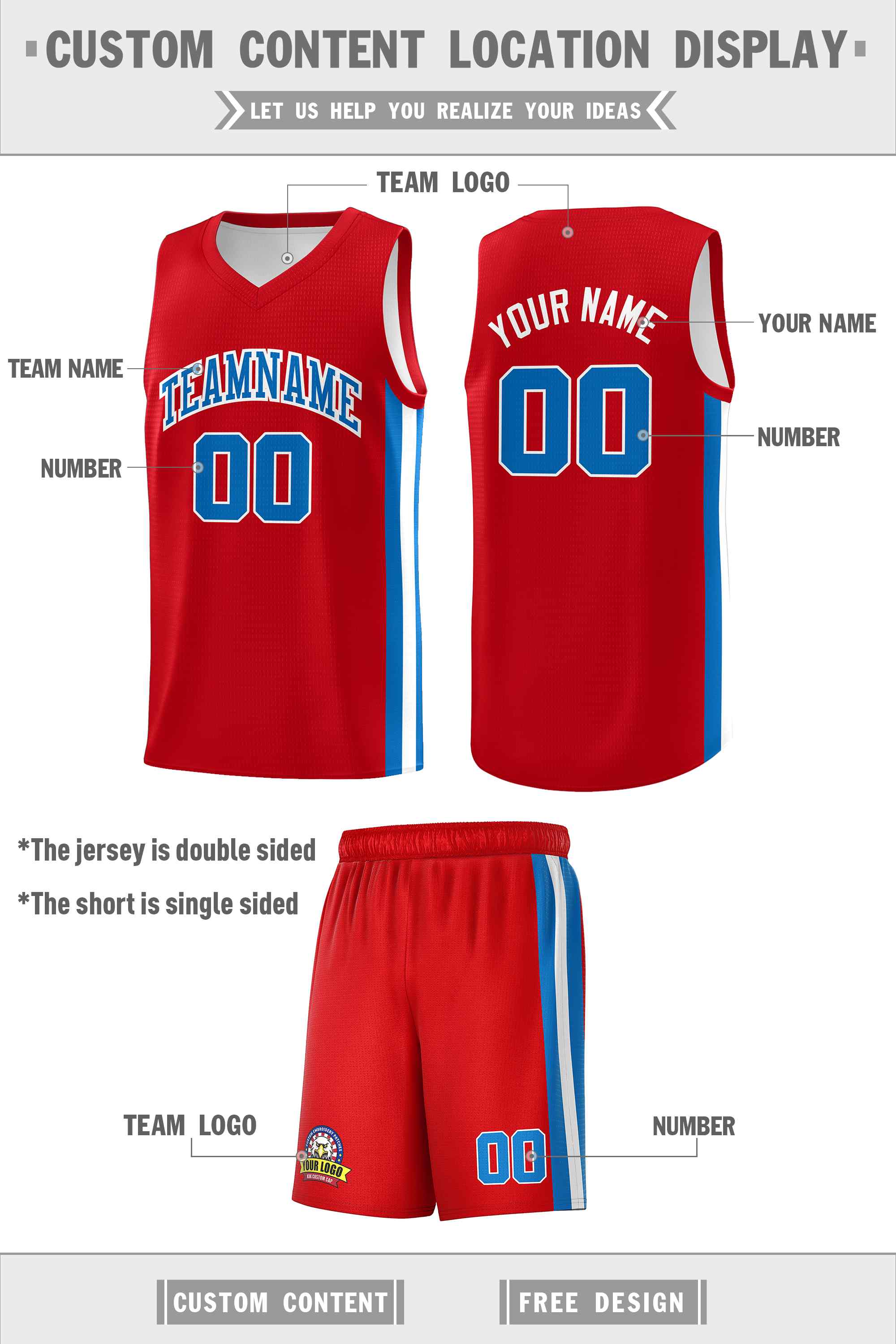 Custom White Orange-Yellow Double Side kits Men Basketball Jersey|KXKSHOP