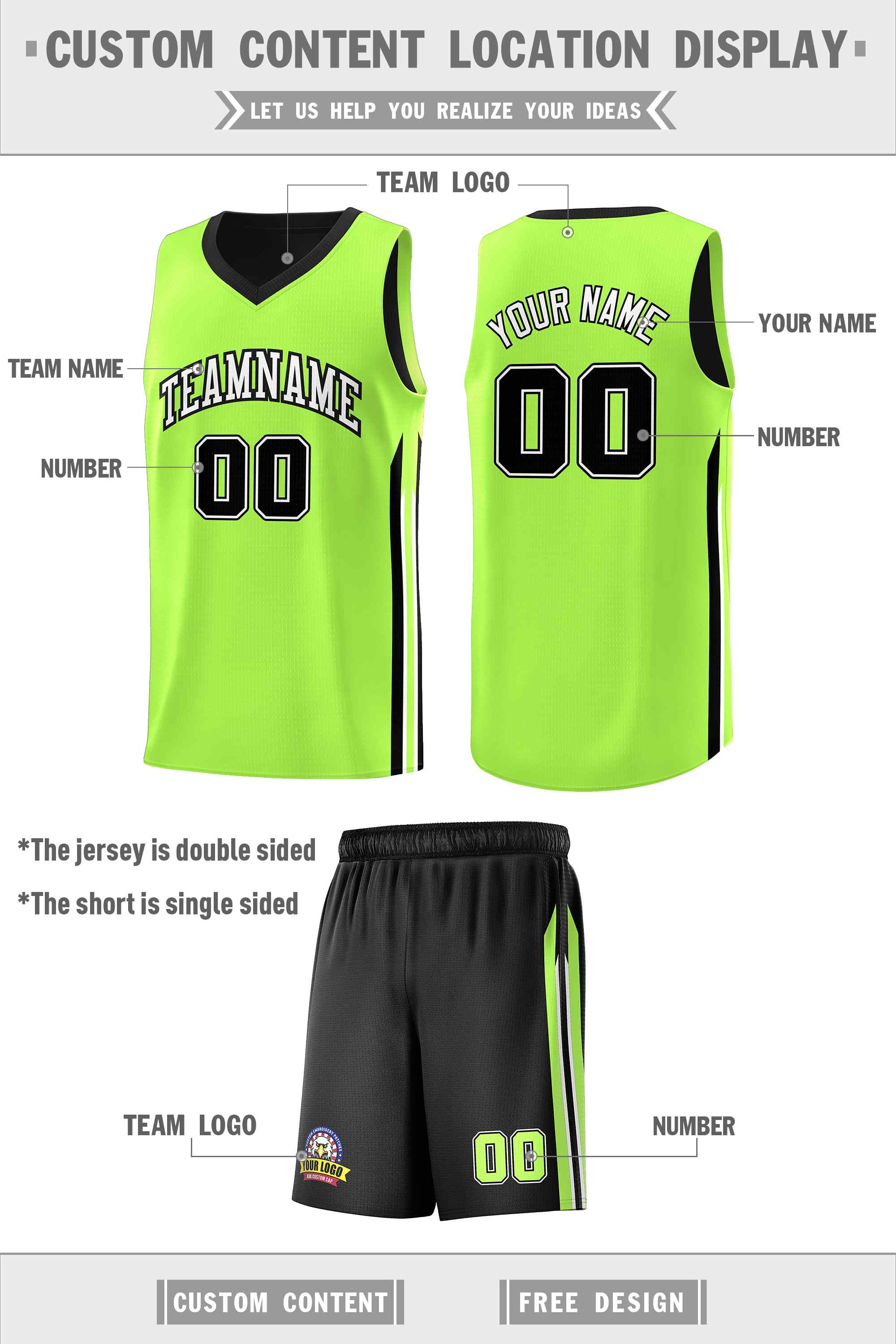 Custom Navy White Double SideKits Men Basketball Jersey | KXKSHOP