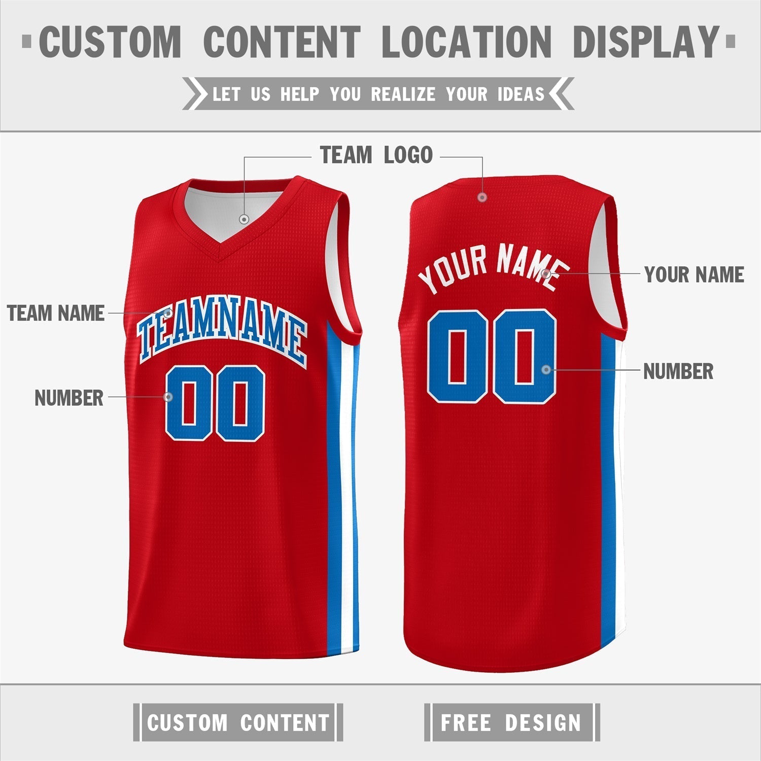 Custom White Orange Double Side Tops Basketball Jersey | KXKSHOP