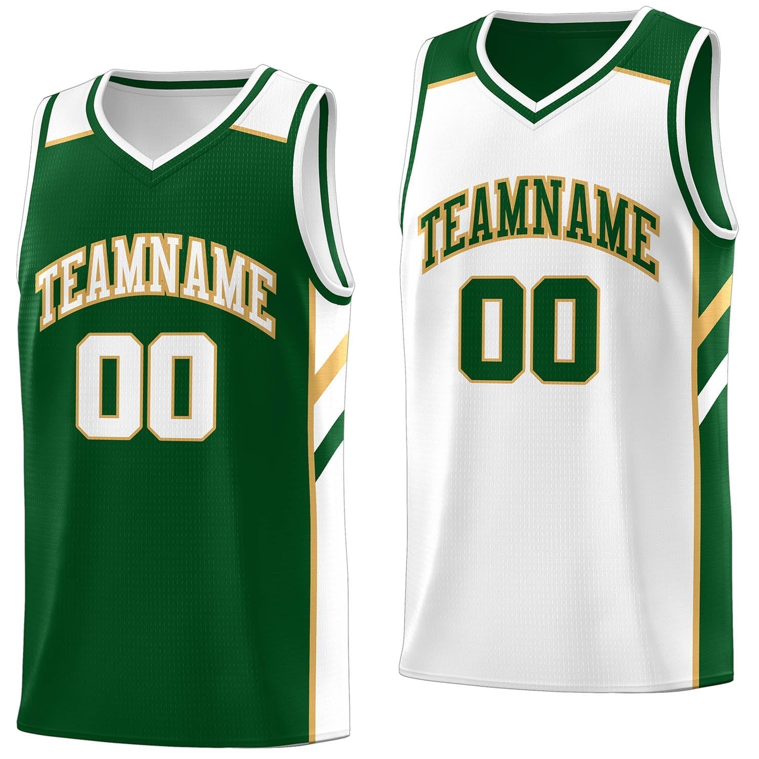 Custom Royal White-Yellow Double Side Tops Fashion Basketball Jersey | KXKSHOP