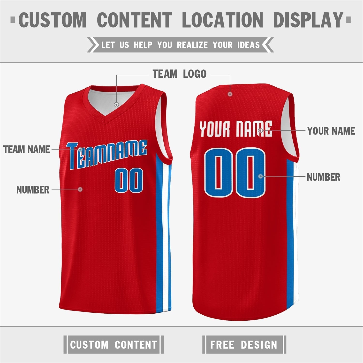 Custom White Orange Double Side Tops Basketball Jersey | KXKSHOP