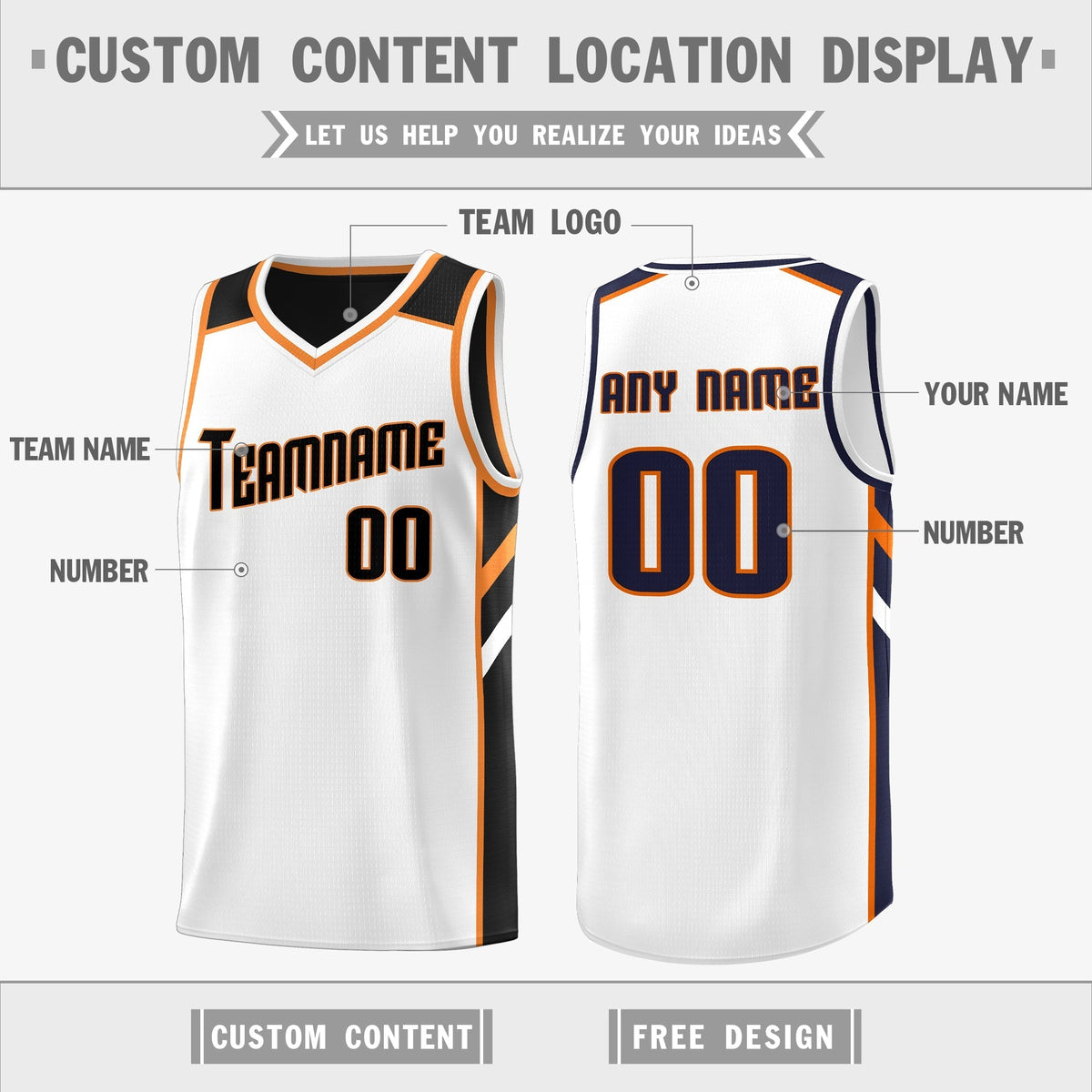 Custom Royal White-Yellow Double Side Tops Fashion Basketball Jersey | KXKSHOP