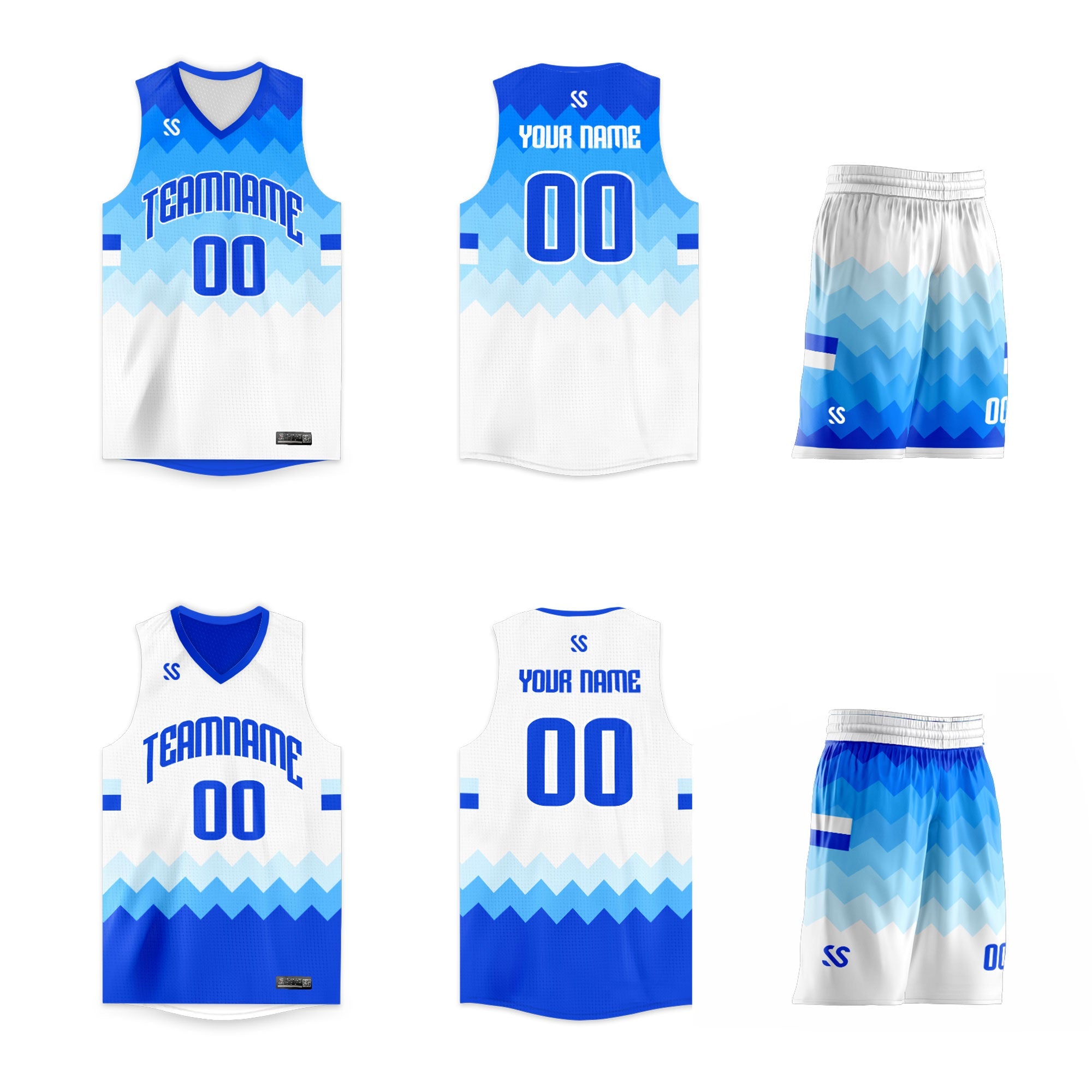 Custom Neon Green Navy-White Side Two-Tone Classic Sports Uniform Basketball Jersey |KXKSHOP