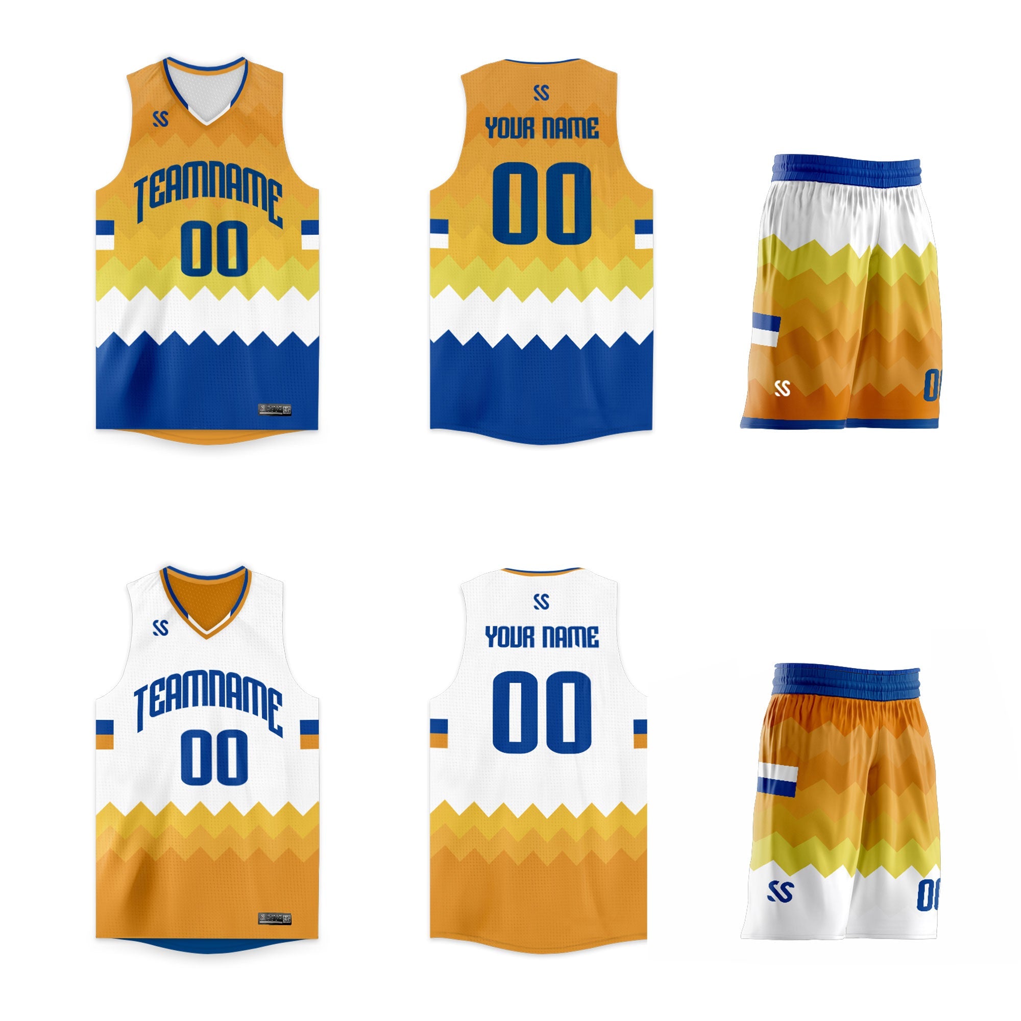 Custom Neon Green Navy-White Side Two-Tone Classic Sports Uniform Basketball Jersey |KXKSHOP