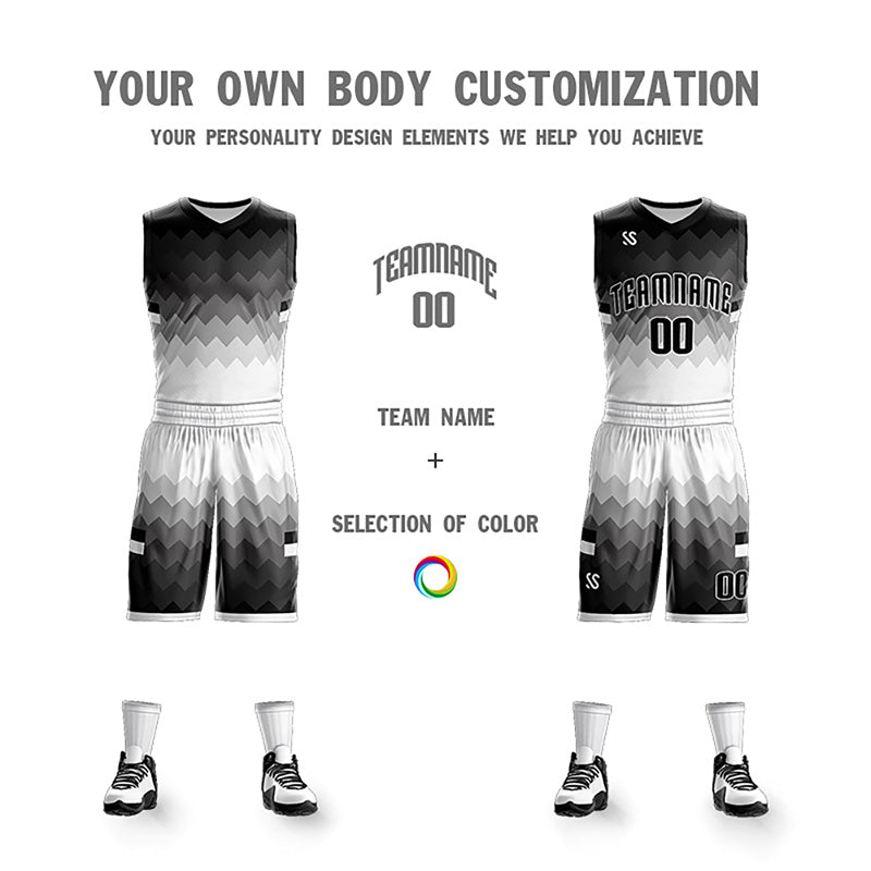 Custom Neon Green Navy-White Side Two-Tone Classic Sports Uniform Basketball Jersey |KXKSHOP