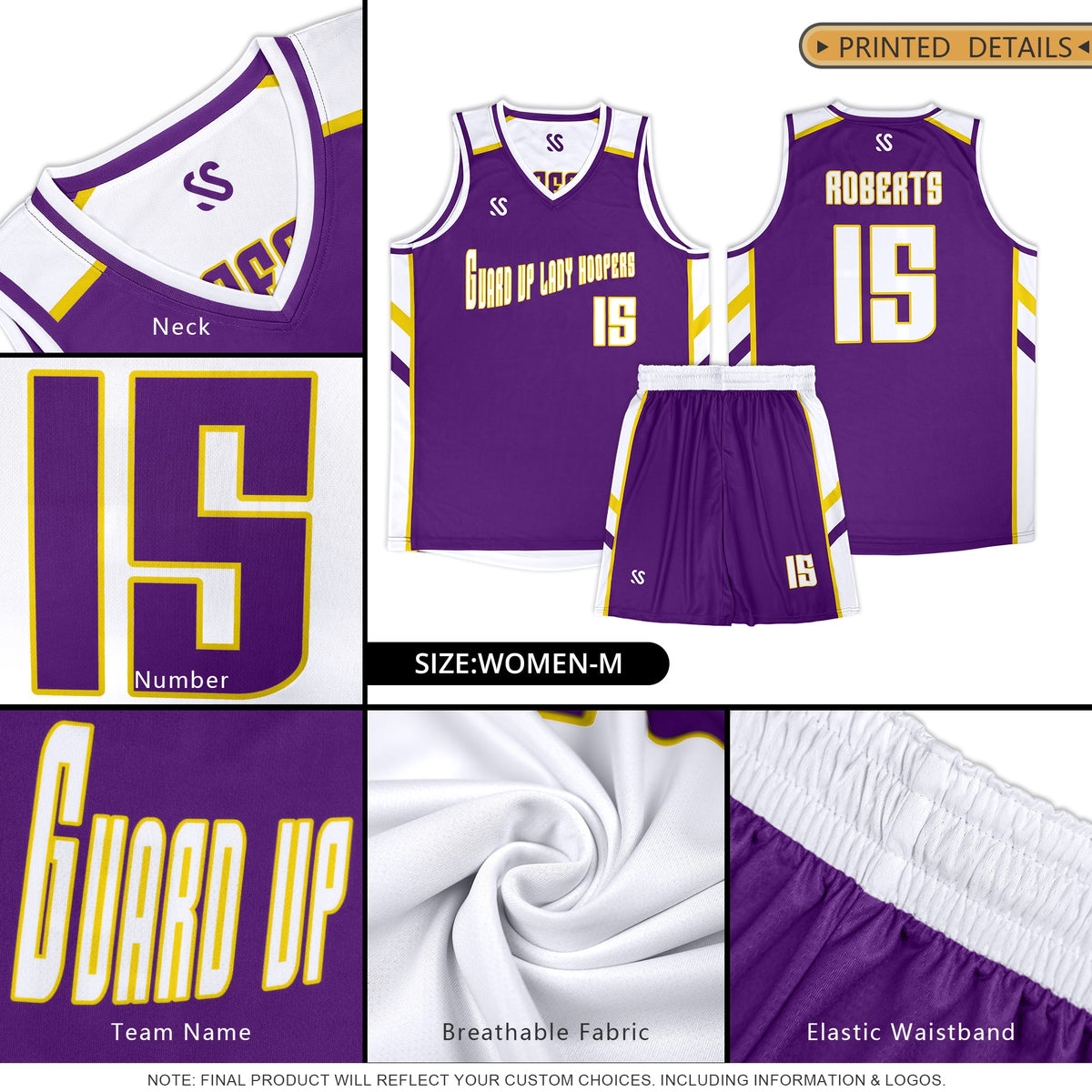 Custom Pink White Double Side Sets Design Sportswear Basketball Jersey