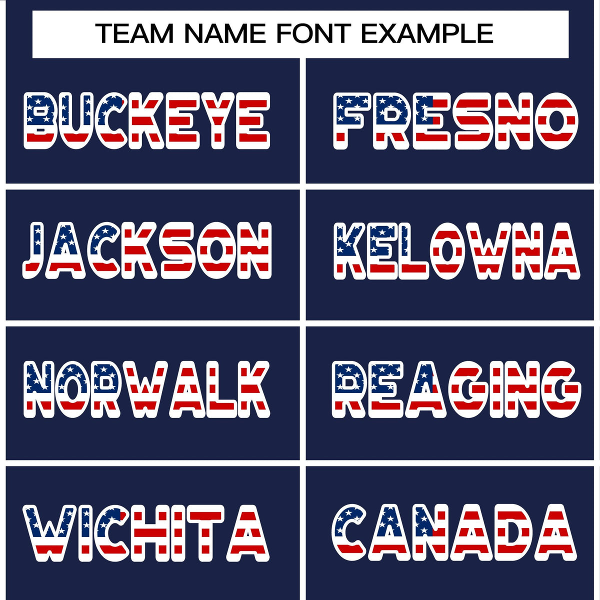 Custom Navy White-Red American Flag Authentic Baseball Jersey
