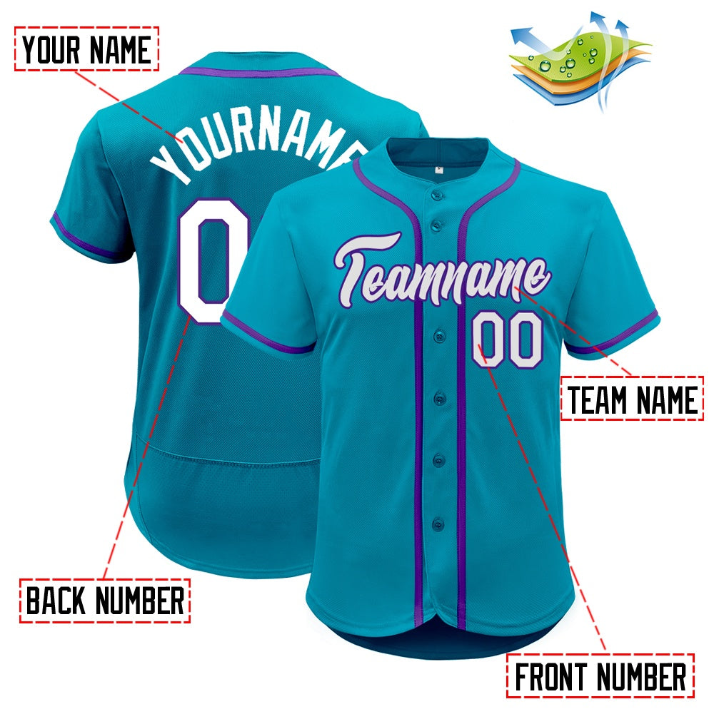Custom Blue Ice Cream Cone Graffiti Pattern Fashion Authentic Baseball Jersey From Evan Neufang|KXKSHOP