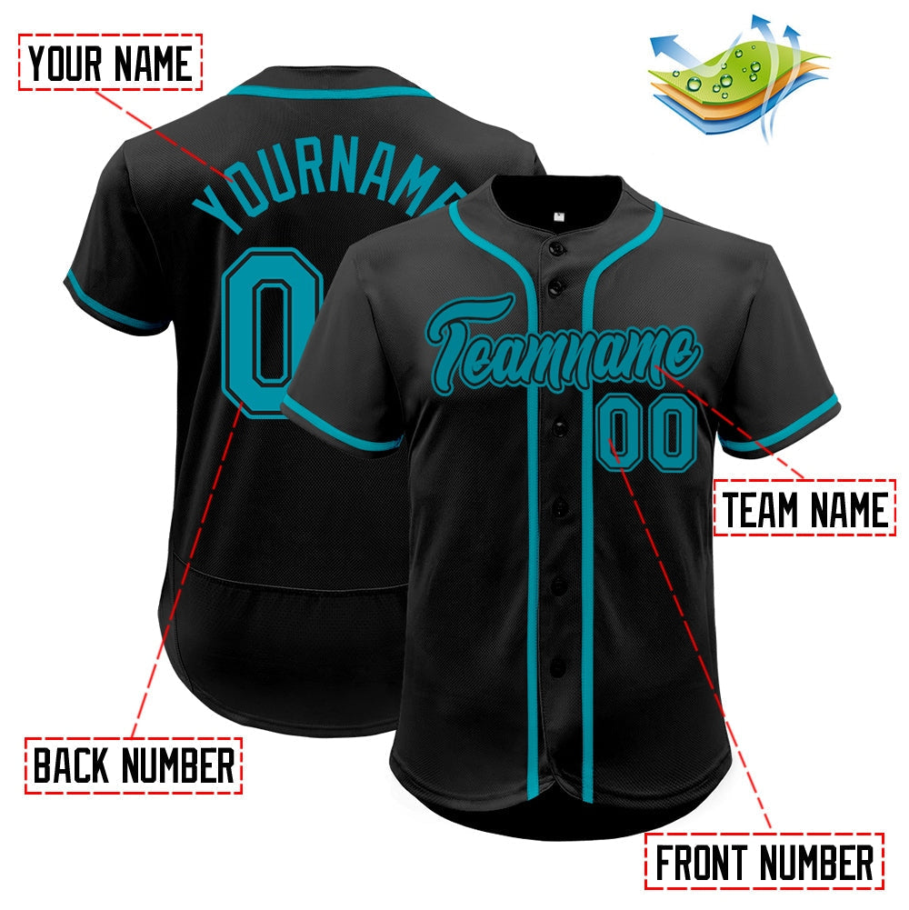 Custom Blue Ice Cream Cone Graffiti Pattern Fashion Authentic Baseball Jersey From Evan Neufang|KXKSHOP