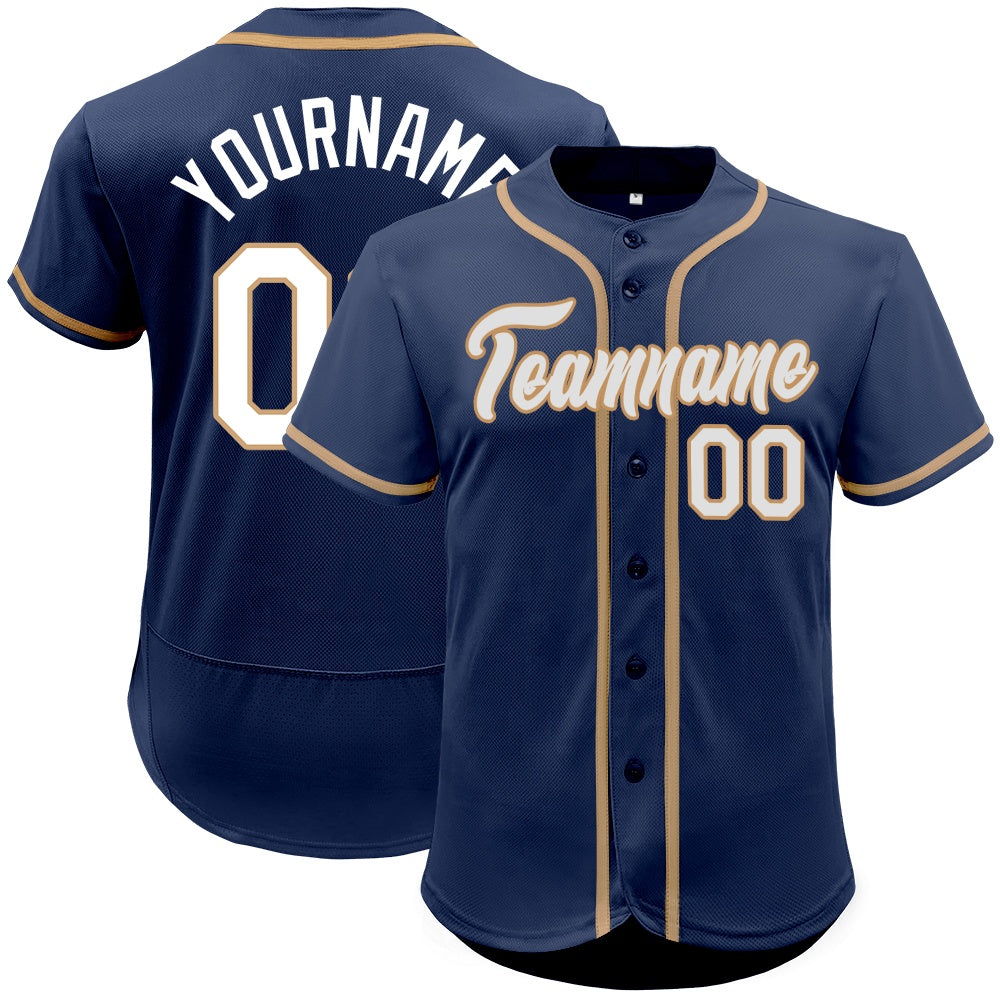 Custom Blue Ice Cream Cone Graffiti Pattern Fashion Authentic Baseball Jersey From Evan Neufang|KXKSHOP