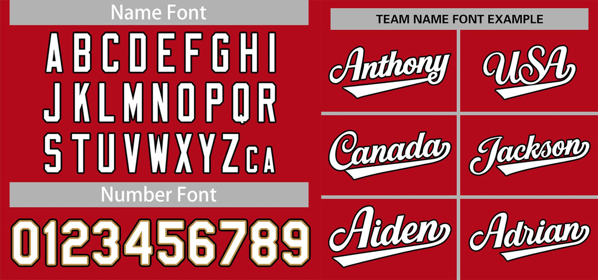 Custom Red White-Black Classic Style Authentic Baseball Jersey