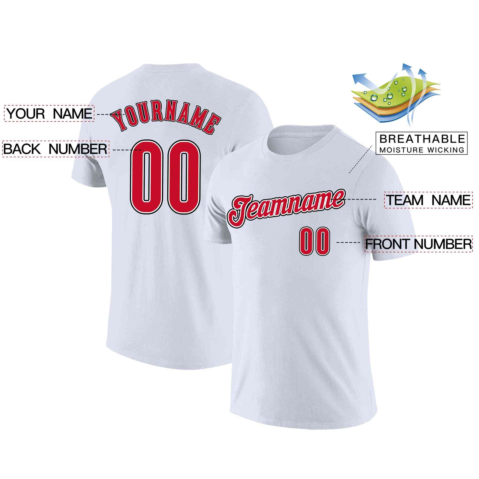 VVHL Green Red-White S7-Sicilian-Slicers T-Shirt | KXKSHOP