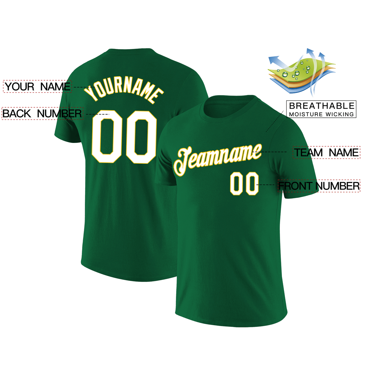 VVHL Green Red-White S7-Sicilian-Slicers T-Shirt | KXKSHOP