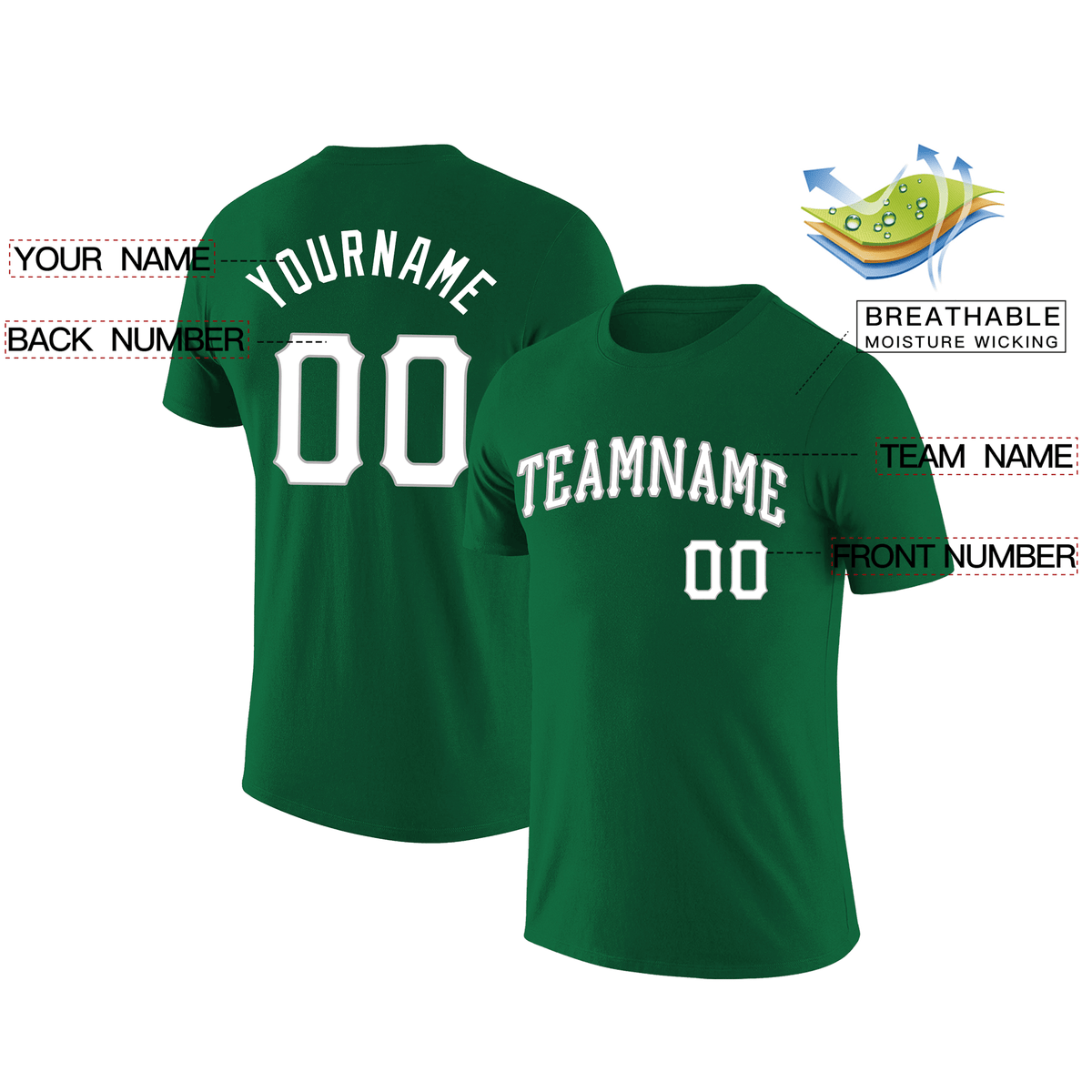 VVHL Green Red-White S7-Sicilian-Slicers T-Shirt | KXKSHOP