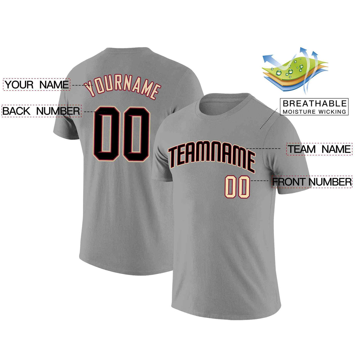 VVHL Green Red-White S7-Sicilian-Slicers T-Shirt | KXKSHOP