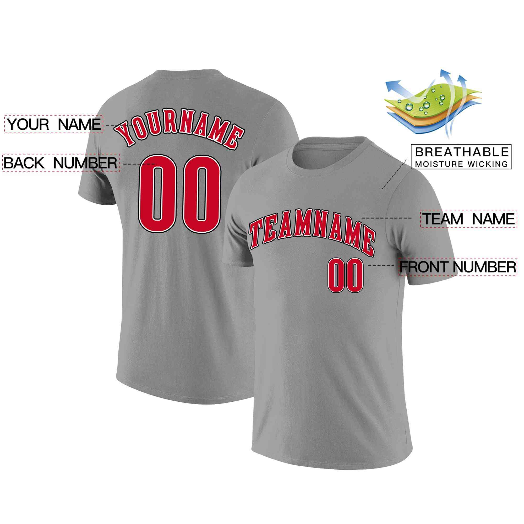 VVHL Green Red-White S7-Sicilian-Slicers T-Shirt | KXKSHOP