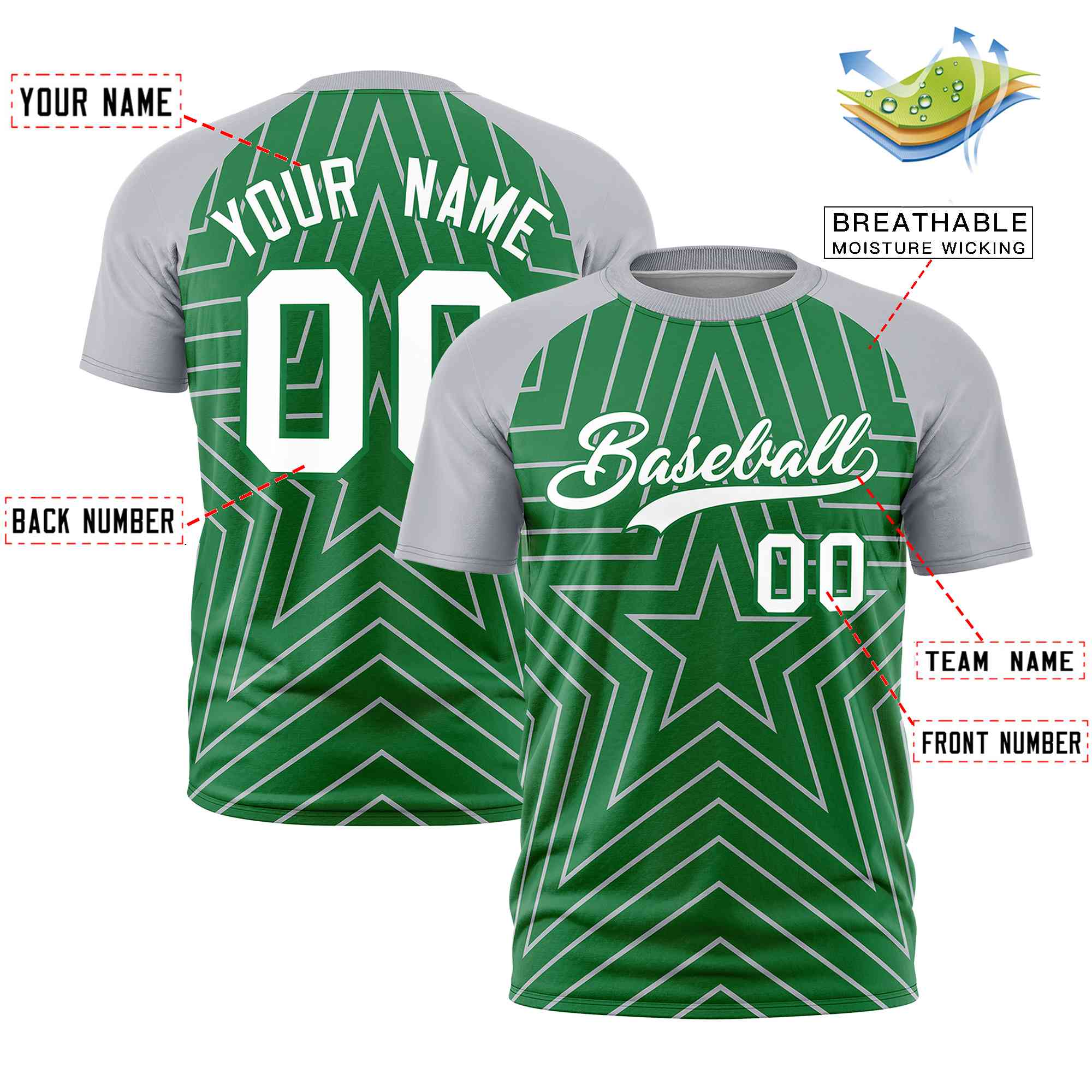 VVHL Green Red-White S7-Sicilian-Slicers T-Shirt | KXKSHOP