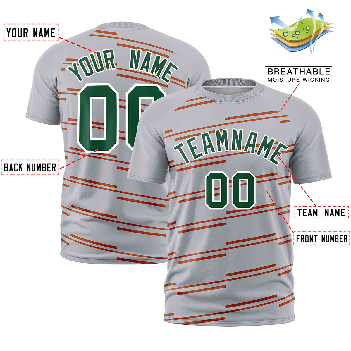 VVHL Green Red-White S7-Sicilian-Slicers T-Shirt | KXKSHOP