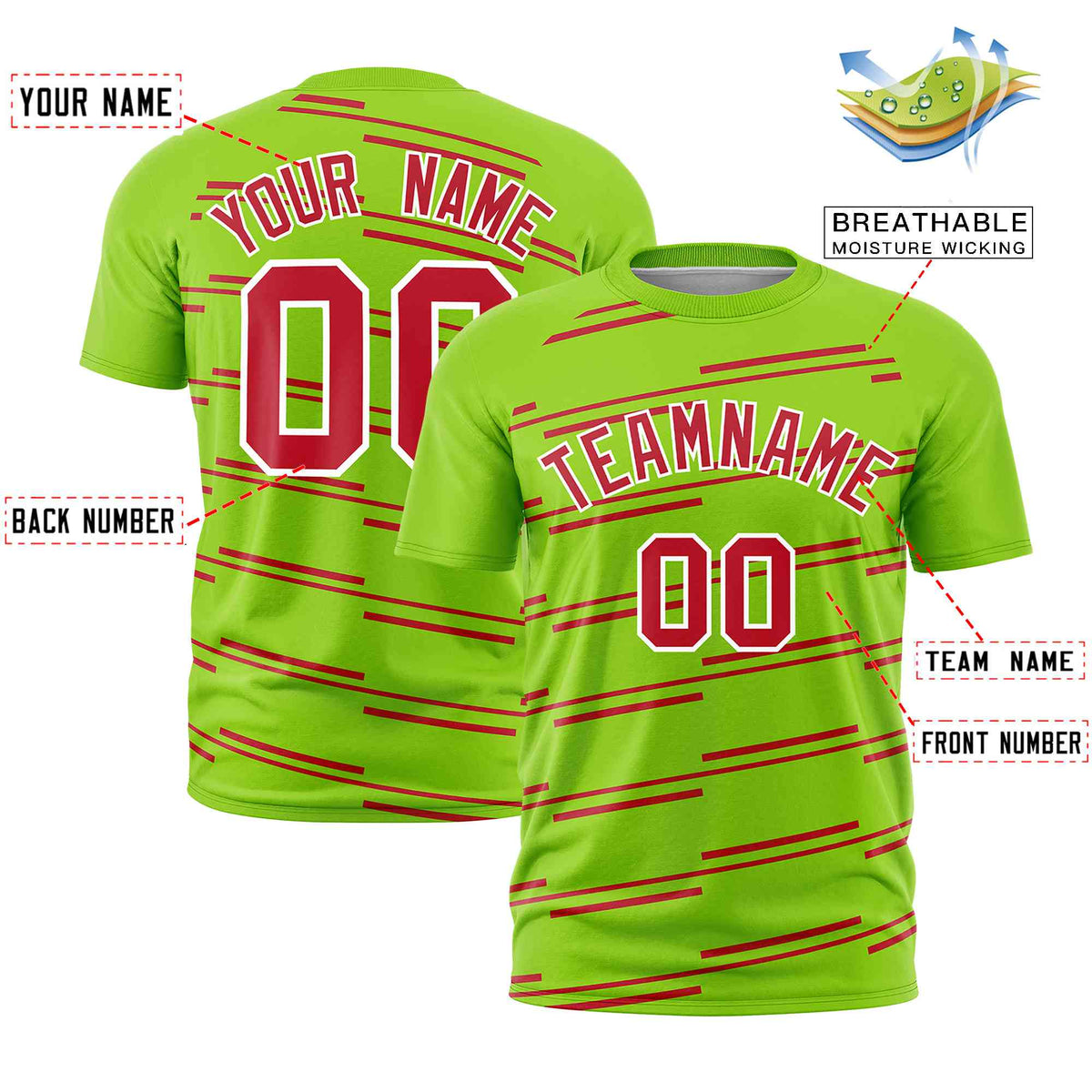 VVHL Green Red-White S7-Sicilian-Slicers T-Shirt | KXKSHOP