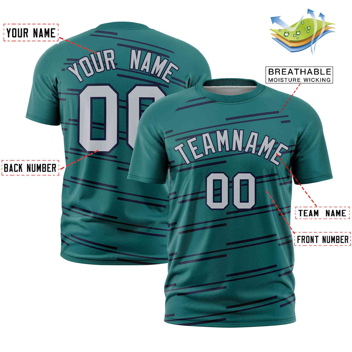 VVHL Green Red-White S7-Sicilian-Slicers T-Shirt | KXKSHOP