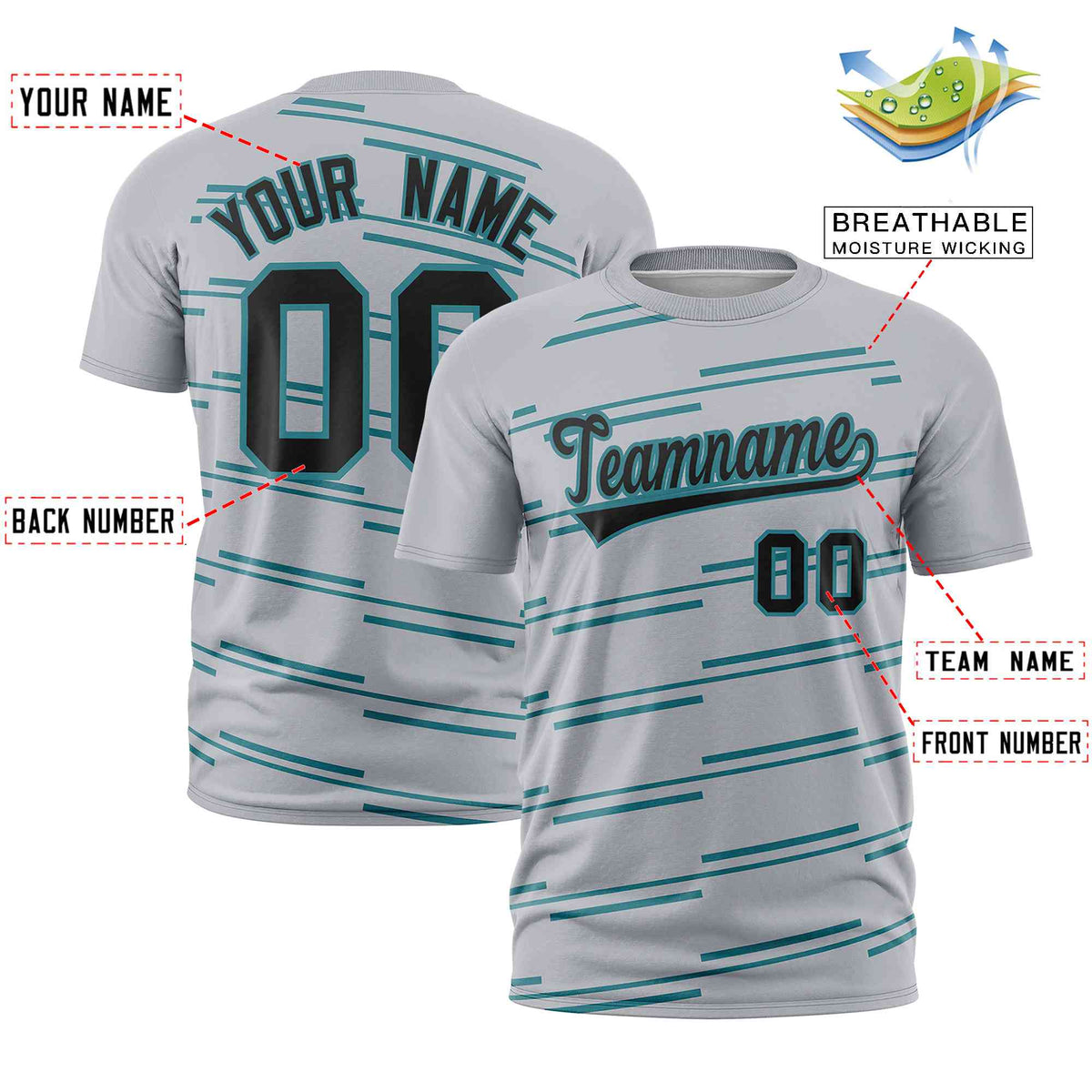 VVHL Green Red-White S7-Sicilian-Slicers T-Shirt | KXKSHOP