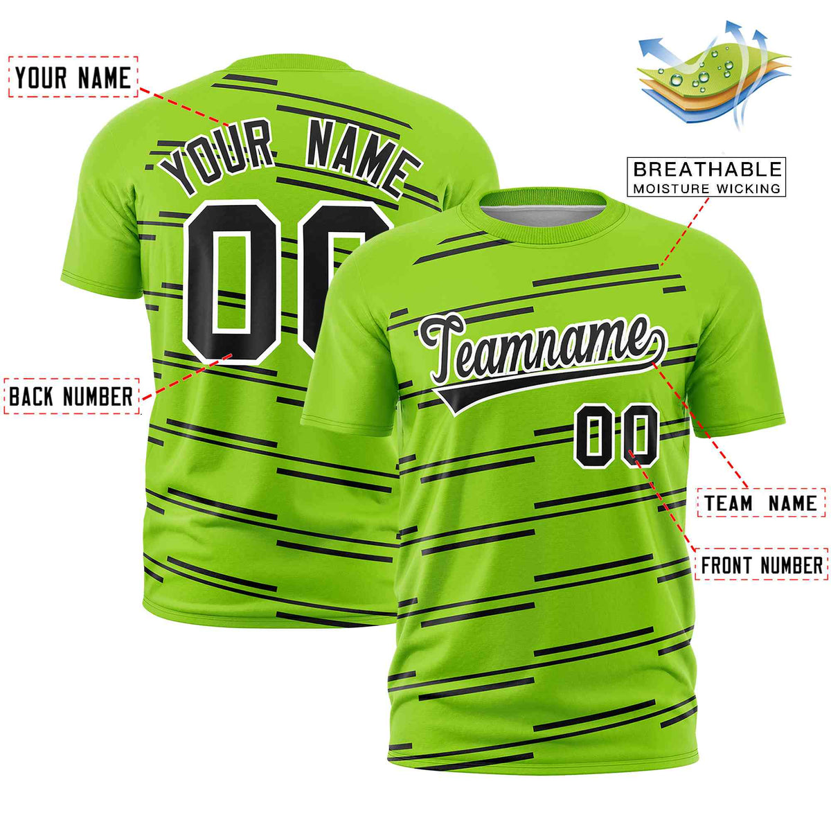 VVHL Green Red-White S7-Sicilian-Slicers T-Shirt | KXKSHOP