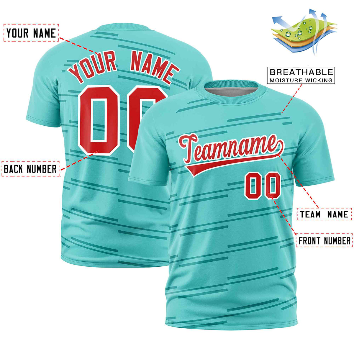 VVHL Green Red-White S7-Sicilian-Slicers T-Shirt | KXKSHOP