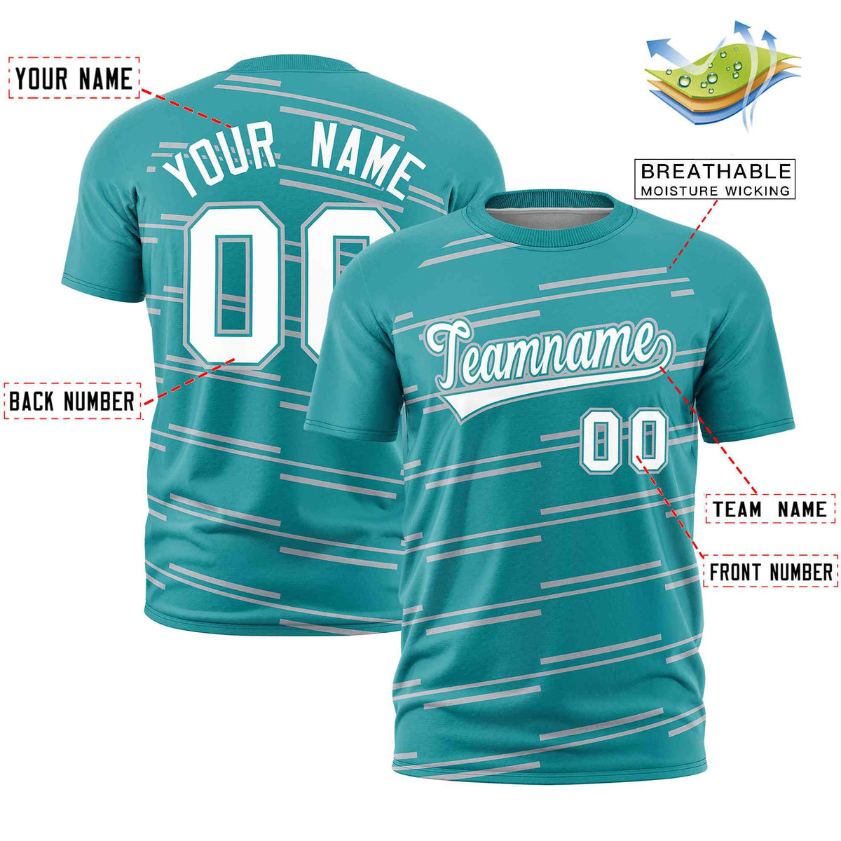 VVHL Green Red-White S7-Sicilian-Slicers T-Shirt | KXKSHOP