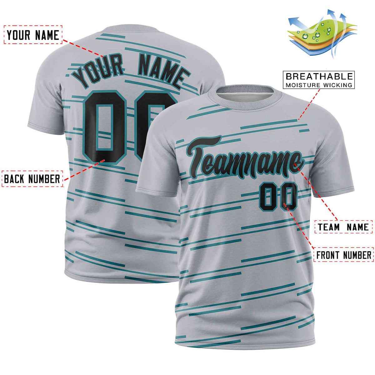 VVHL Green Red-White S7-Sicilian-Slicers T-Shirt | KXKSHOP