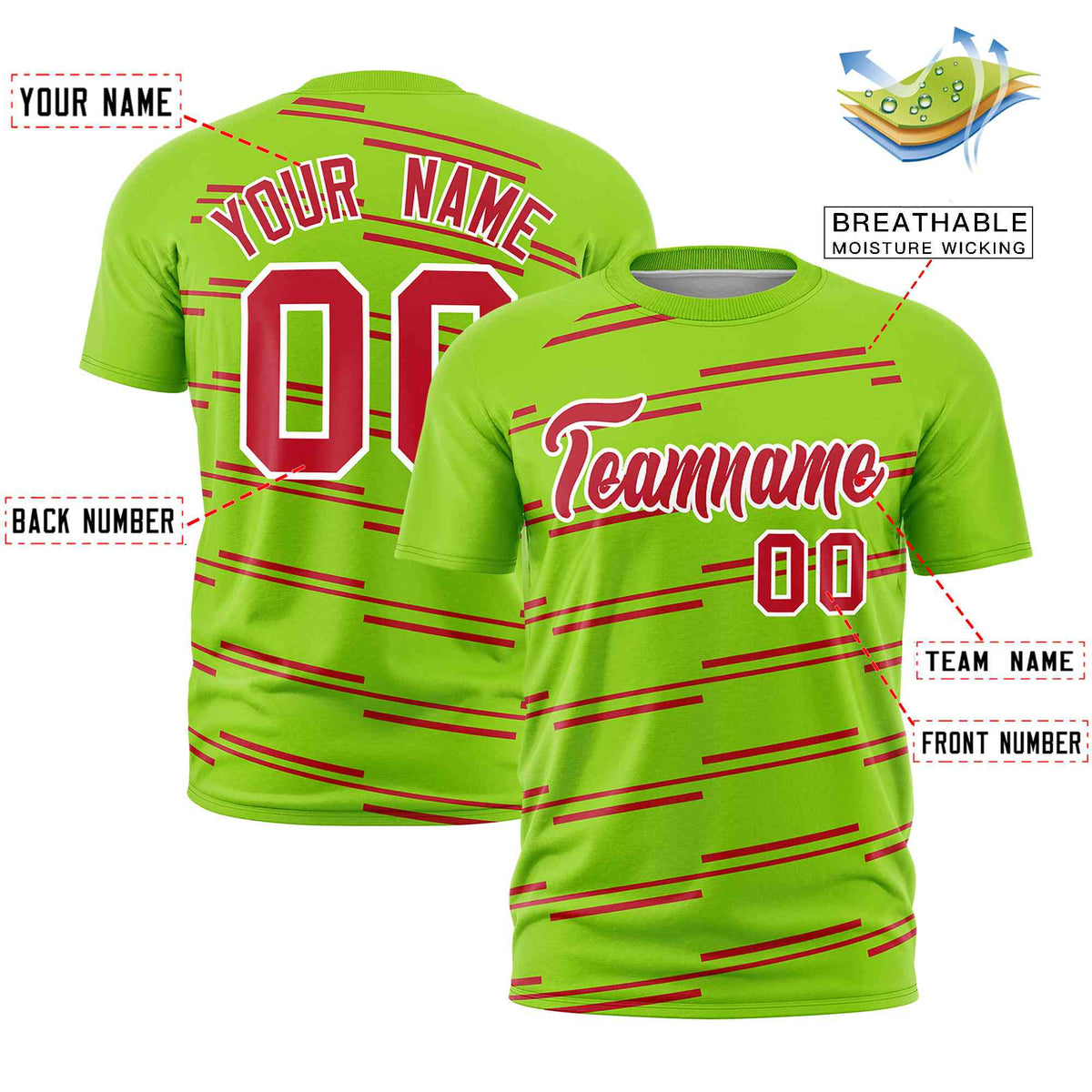 VVHL Green Red-White S7-Sicilian-Slicers T-Shirt | KXKSHOP