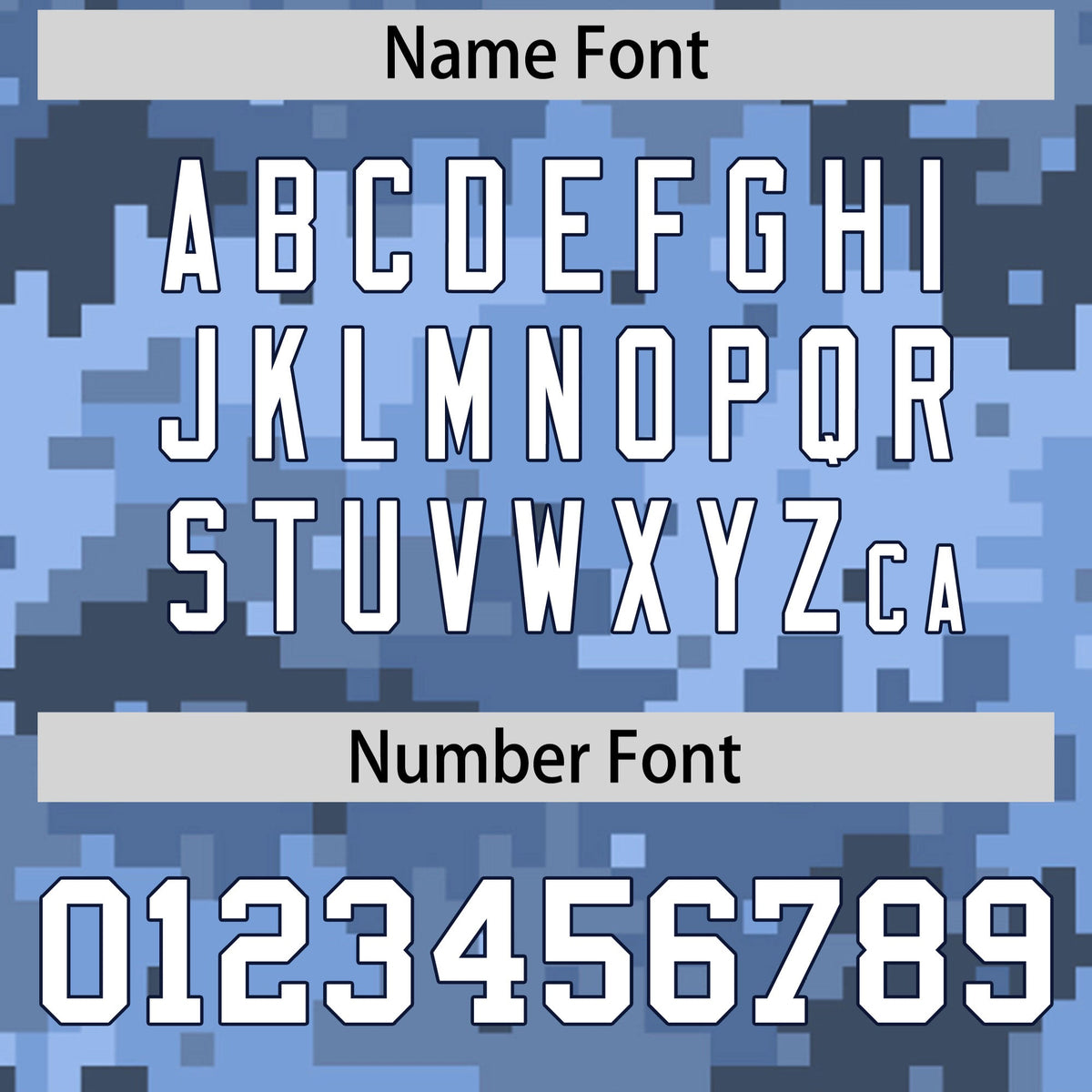 Custom Camo T-shirts Light Blue Navy Jungle Camouflage Training Shirts