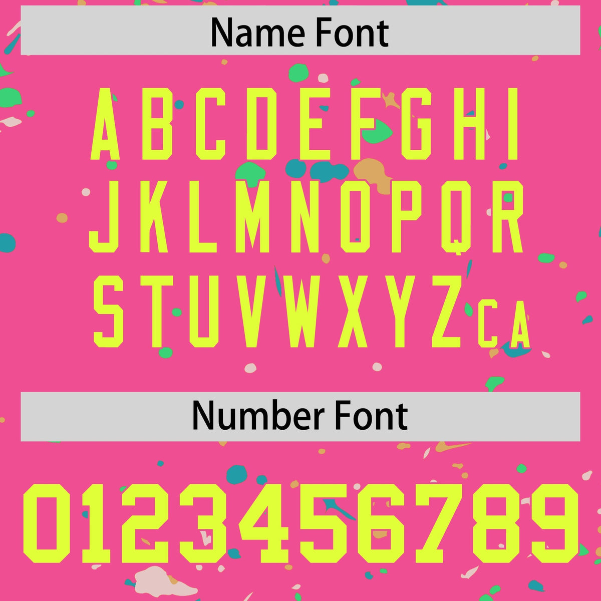 Custom Pink Fluorescent Green Spray Painting Graffiti Pattern Personalization T-shirt| KXKSHOP