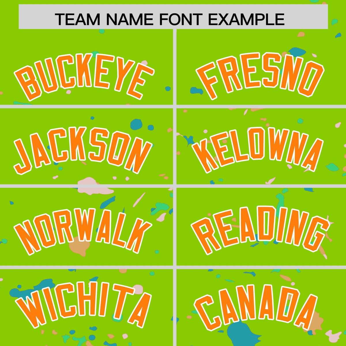 Custom Neon Green Orange White Spray Painting Graffiti Pattern Personalization T-shirt| KXKSHOP