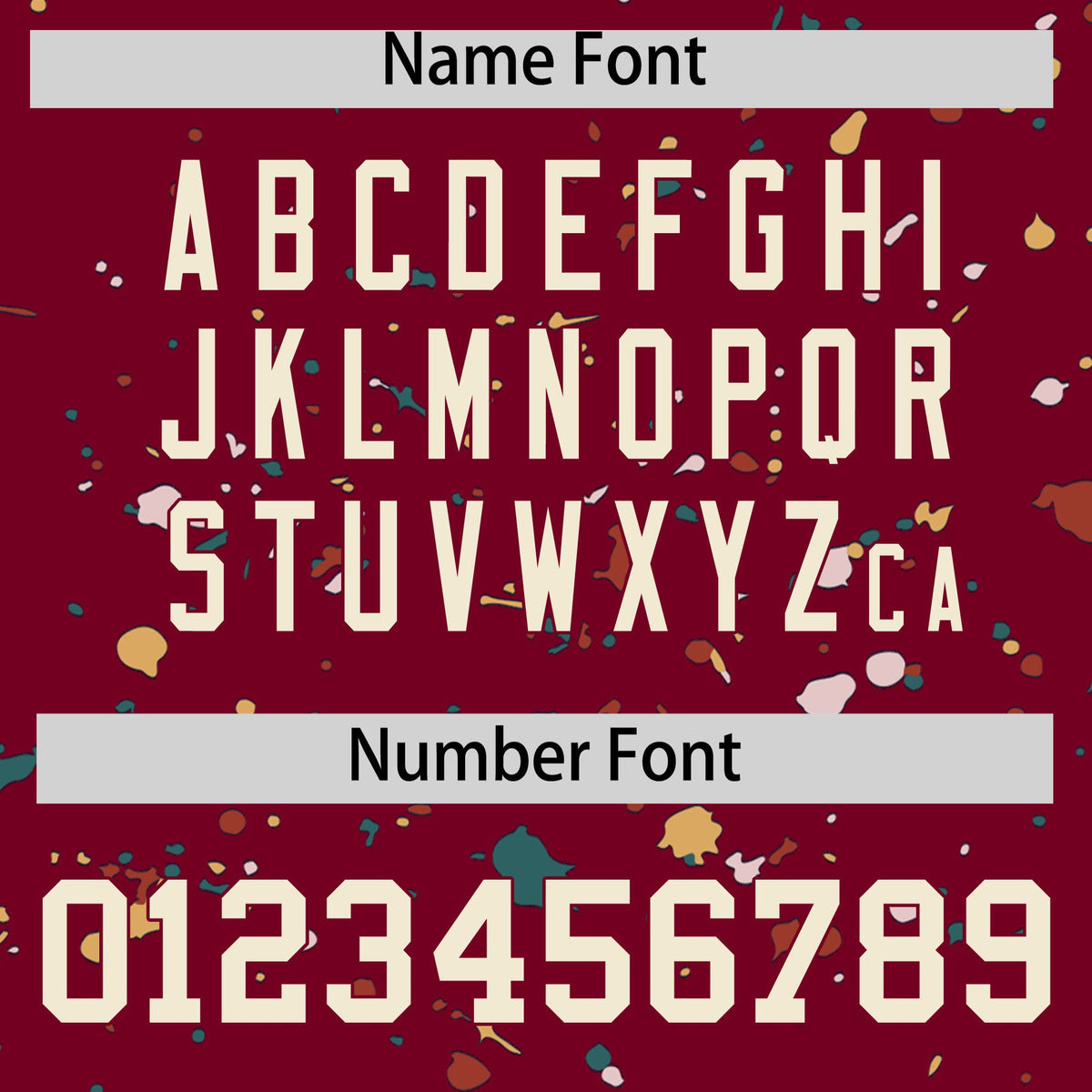 Custom Crimson Cream Spray Painting Graffiti Pattern Personalization T-shirt| KXKSHOP