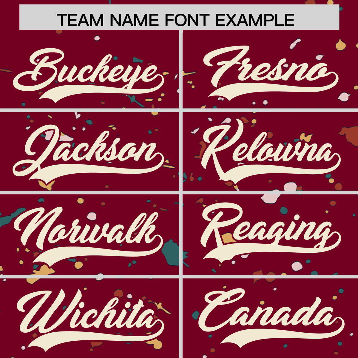 Custom Crimson Cream Spray Painting Graffiti Pattern Personalization T-shirt| KXKSHOP