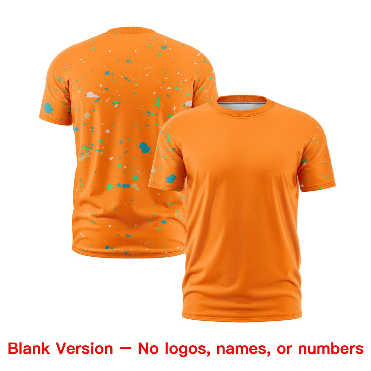 Custom Orange Light Pink White Spray Painting Graffiti Pattern Personalization T-shirt| KXKSHOP