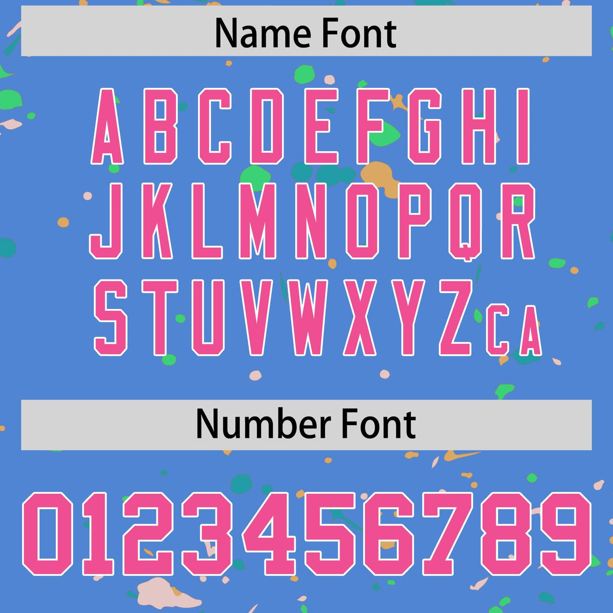 Custom Light Blue Pink White Spray Painting Graffiti Pattern Personalization T-shirt| KXKSHOP