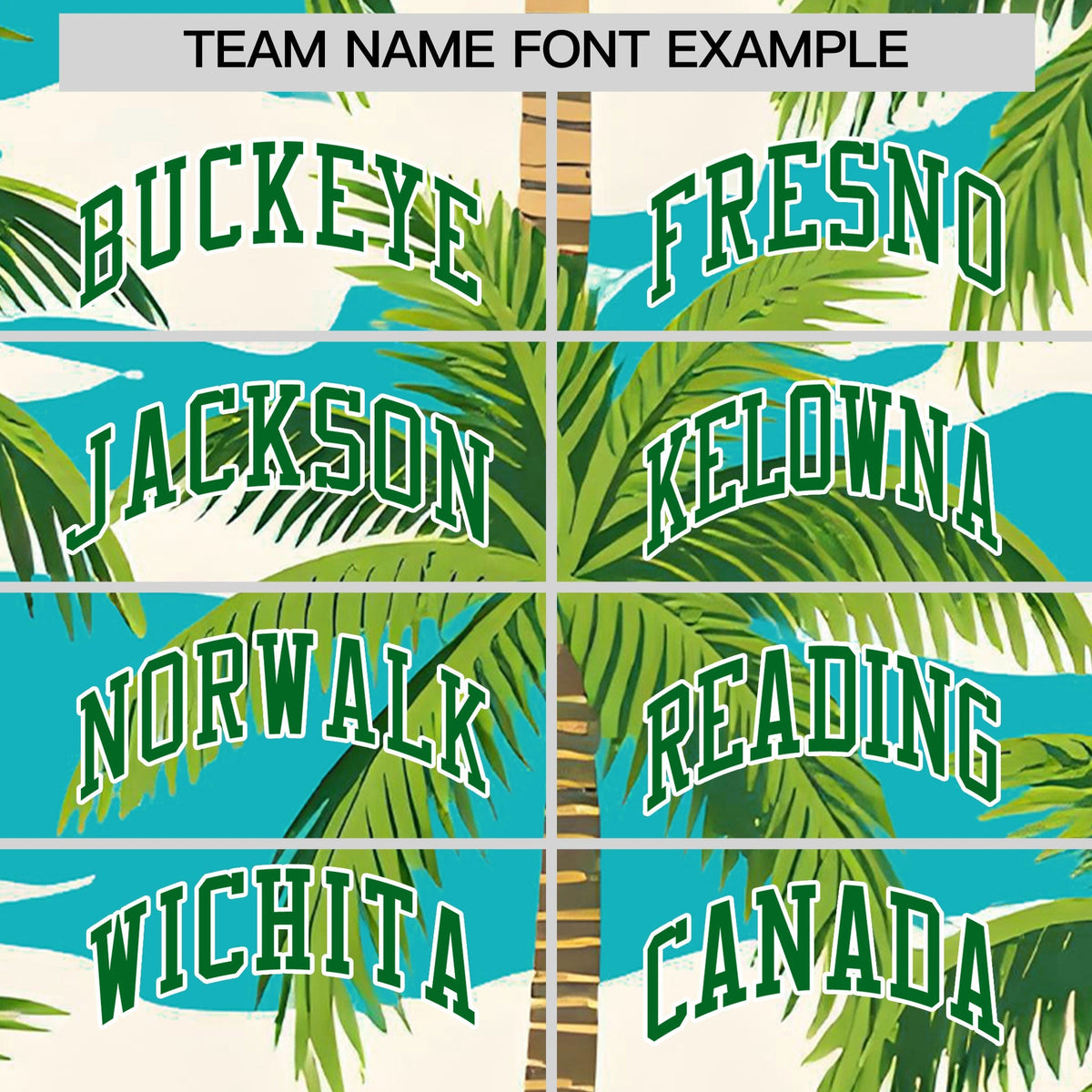 Custom Kelly Green White Graffiti Pattern Hawaiian Style T-shirt| KXKSHOP
