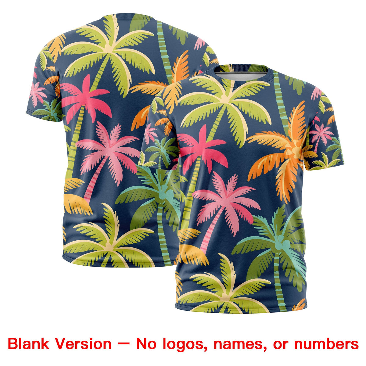 Custom Pink White Graffiti Pattern Hawaiian Style T-shirt| KXKSHOP