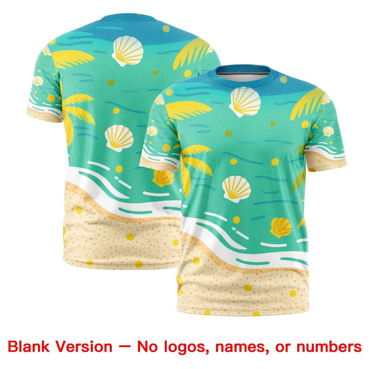 Custom Yellow White Graffiti Pattern Hawaiian Style T-shirt| KXKSHOP
