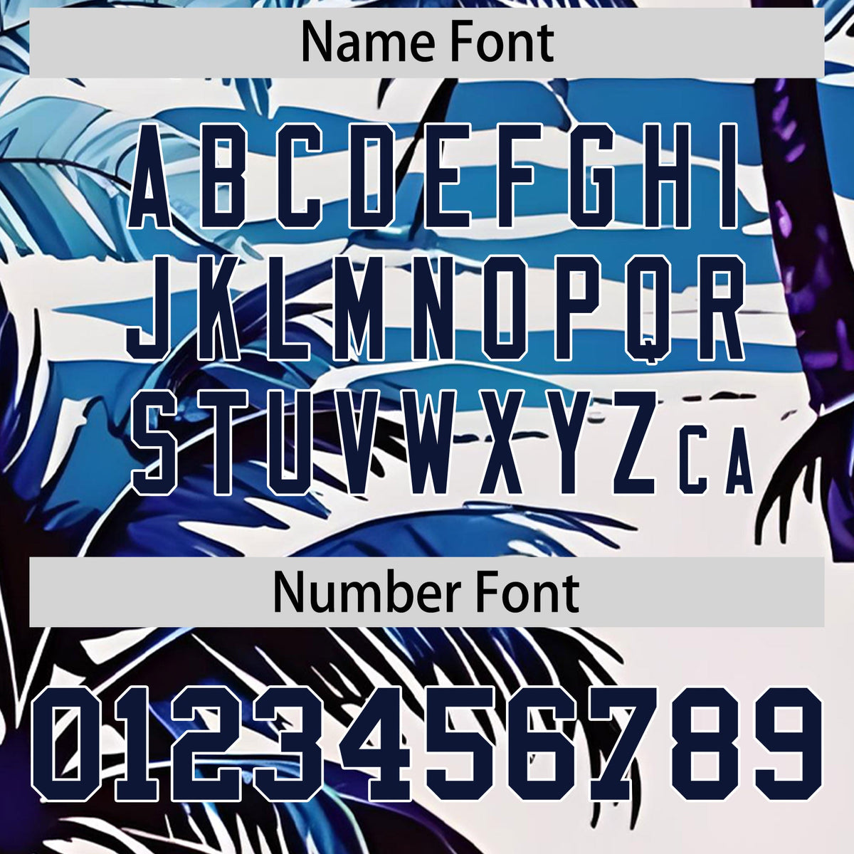 Custom Navy White Graffiti Pattern Hawaiian Style T-shirt| KXKSHOP