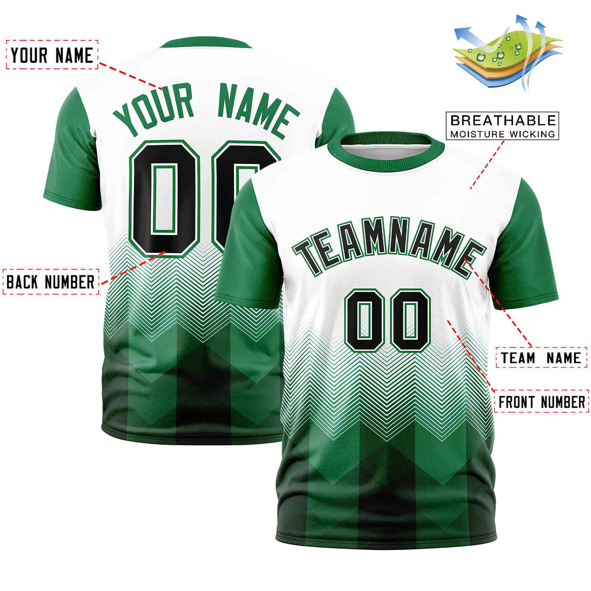 VVHL Green Red-White S7-Sicilian-Slicers T-Shirt | KXKSHOP