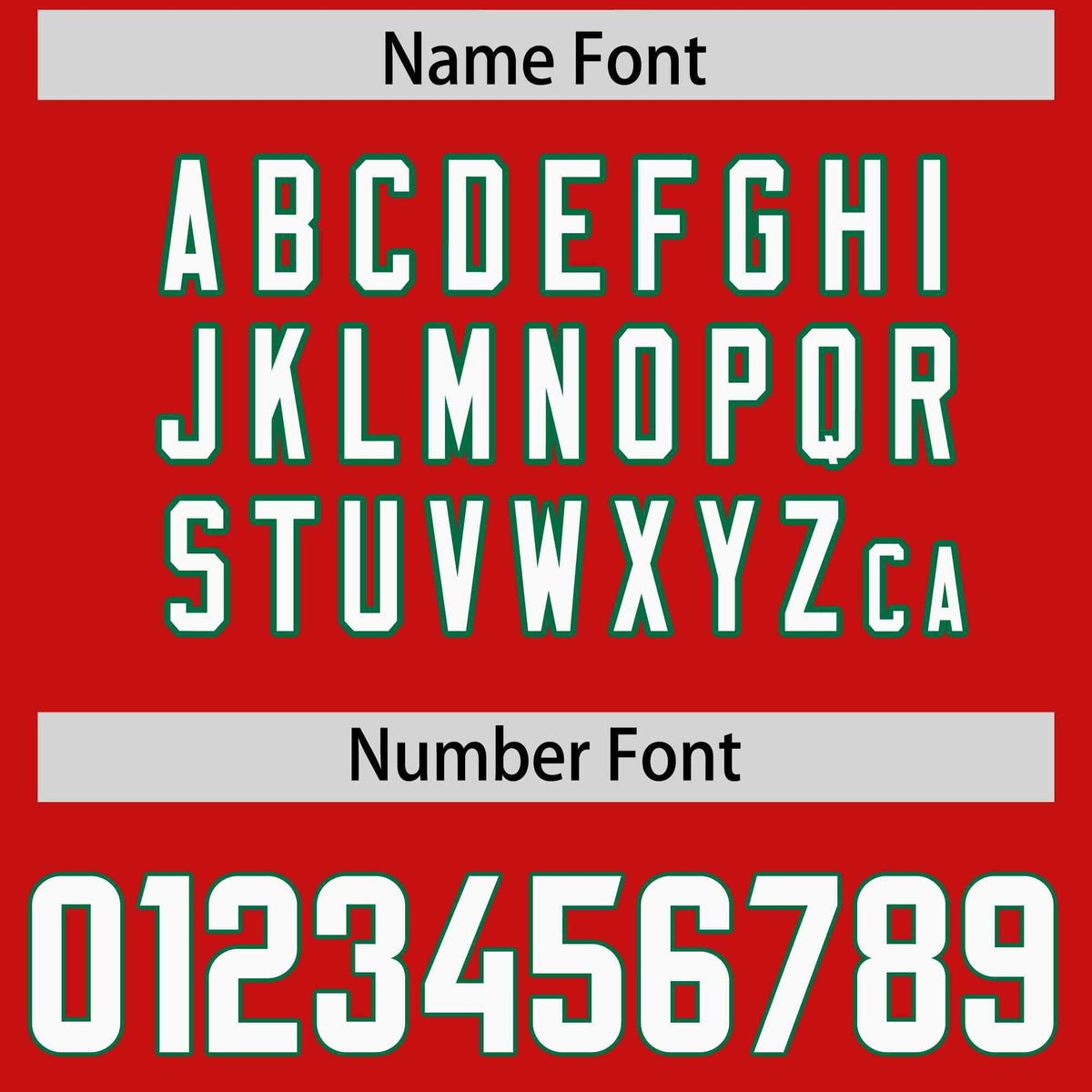 Custom Red Kelly Green Tangled Lines Pattern Raglan Long Sleeve Performance T-Shirt