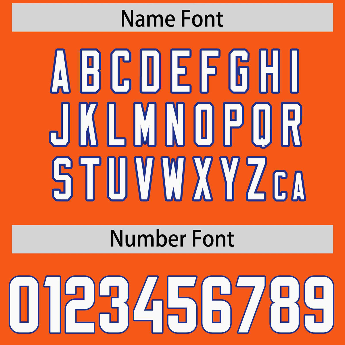 Custom Orange Royal Blue Tangled Lines Pattern Raglan Long Sleeve Performance T-Shirt